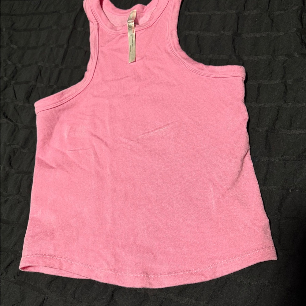 Stylish Pink Women's Tank Top